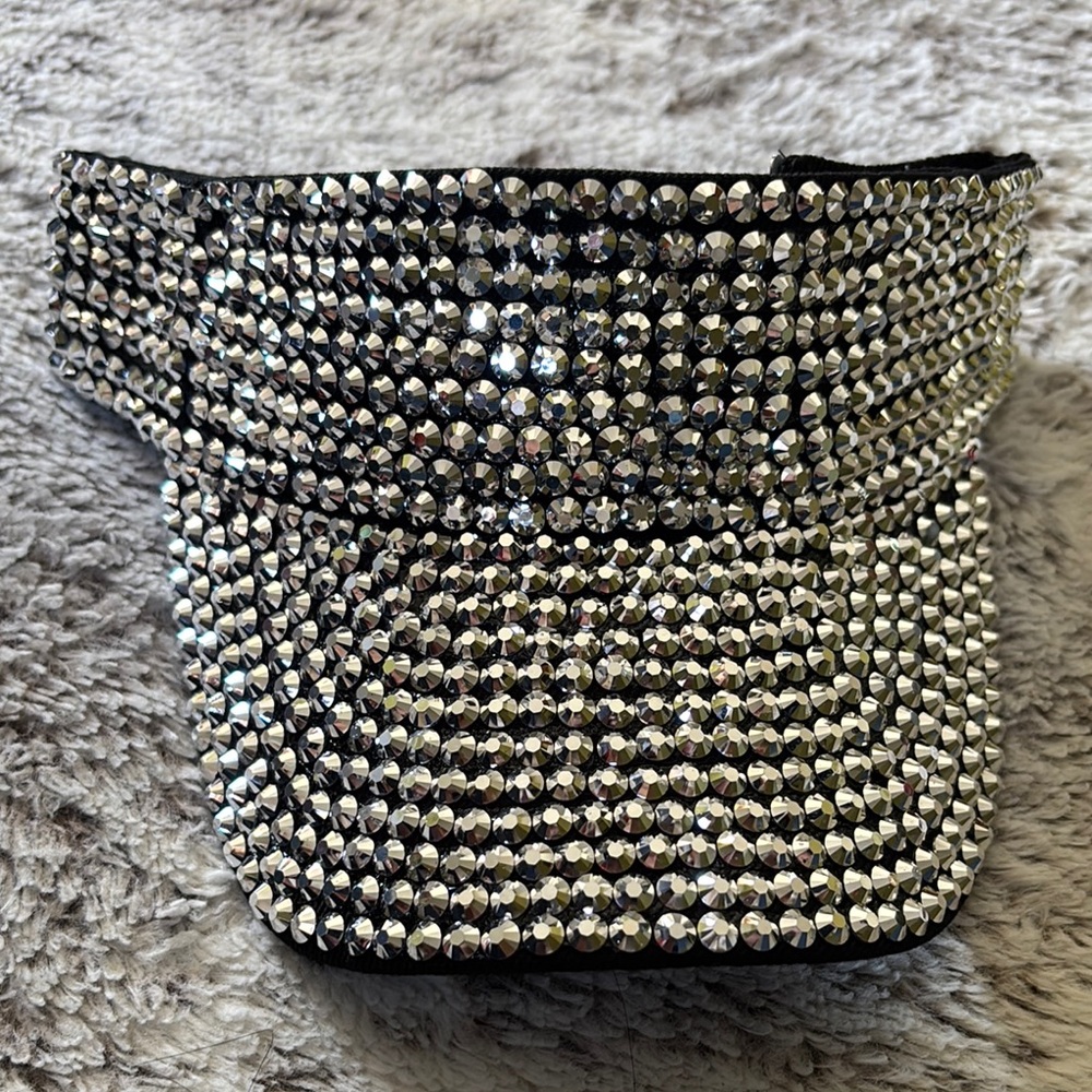 Fashion Nova Rhinestone Embellished Cap
